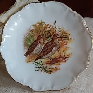 Lovely Sandpiper Handpainted Constance Hogan Plate